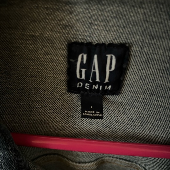 Gap Classic Icon Denim Jacket, Size L - Picture 3 of 3
